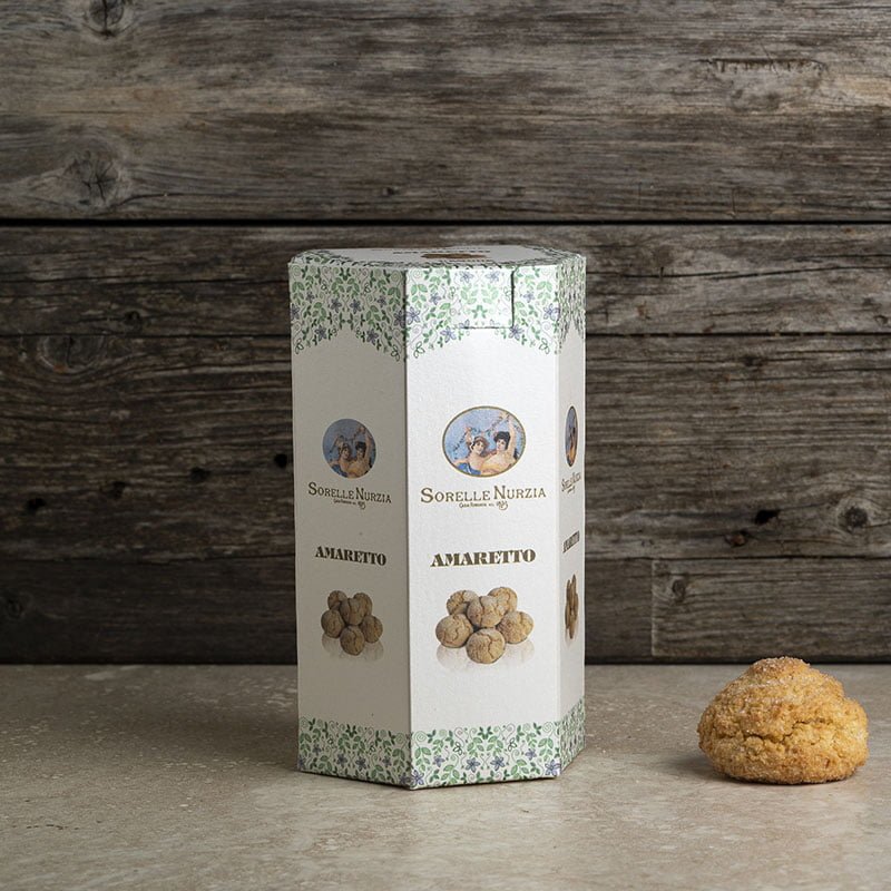 AMARETTO CLASSICO – SCATOLA ESAGONALE DA 140G
