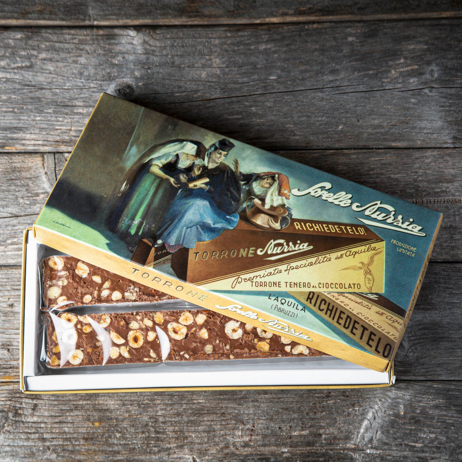 TORRONE TENERO AL CIOCCOLATO – SCATOLA 300G